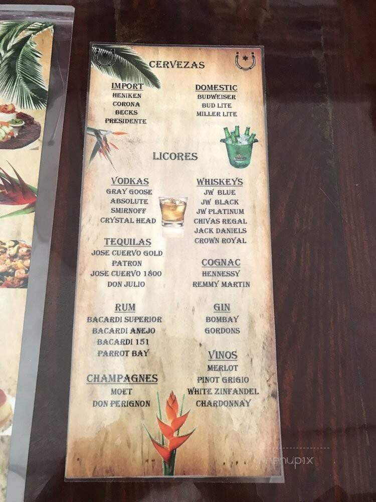 Rancho Gaspar - Hialeah, FL menu_pic