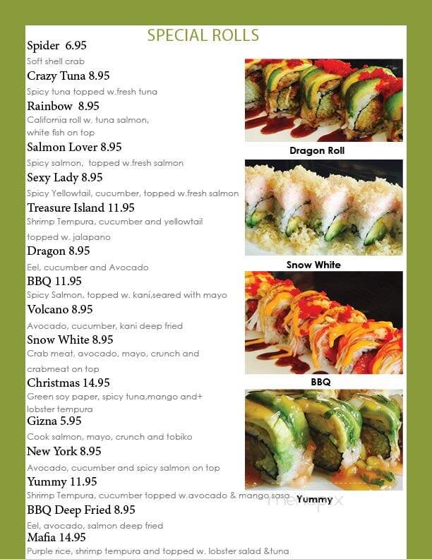 Red Panda Asian Bistro - Rego Park, NY menu_pic