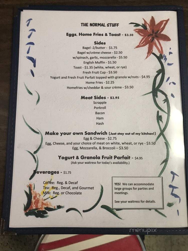 Renee's Cafe - Bangor, PA menu_pic