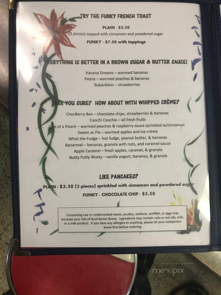 Renee's Cafe - Bangor, PA menu_pic