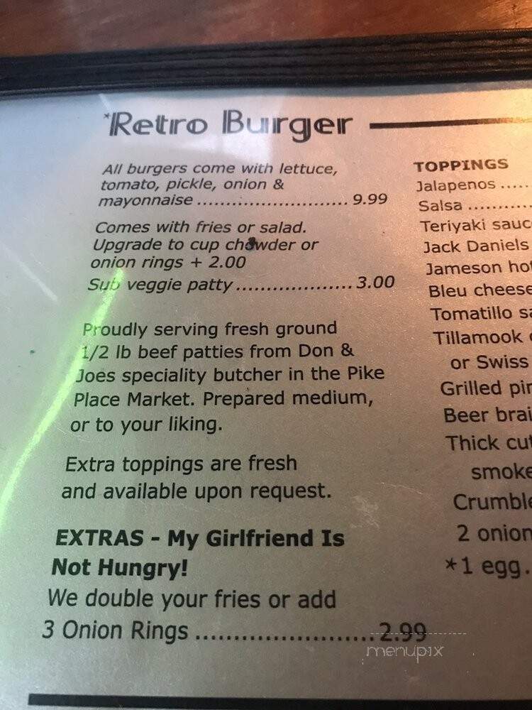 Retro Restaurant and Lounge - Seattle, WA