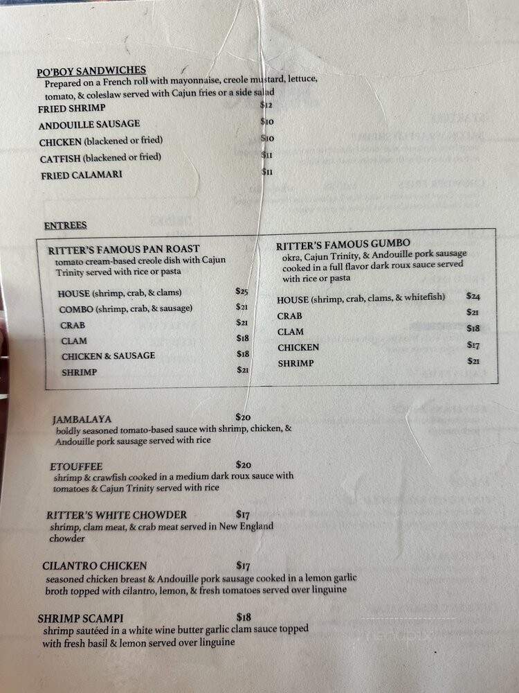 Ritter's SKC - Santa Ana, CA menu_pic