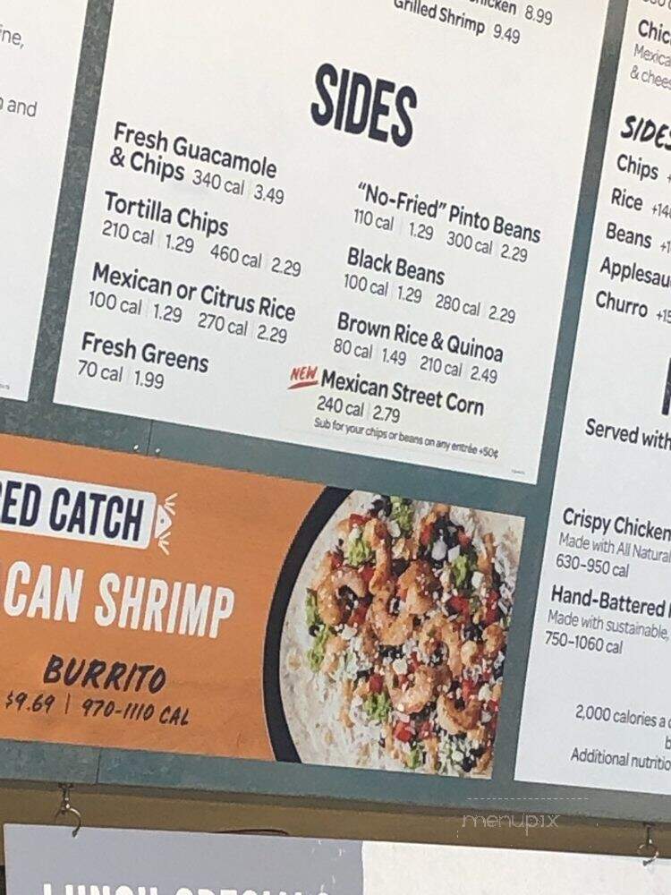 Rubio's Baja Grill - Broomfield, CO menu_pic