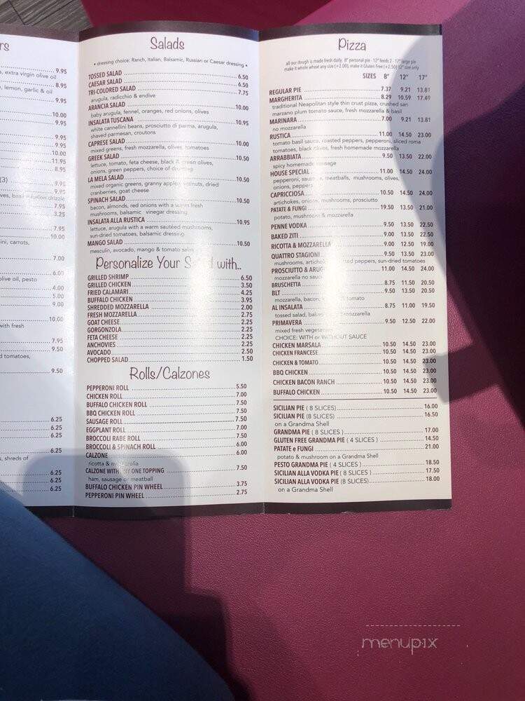 Rustica Brick Oven Cafe - Garden City, NY menu_pic