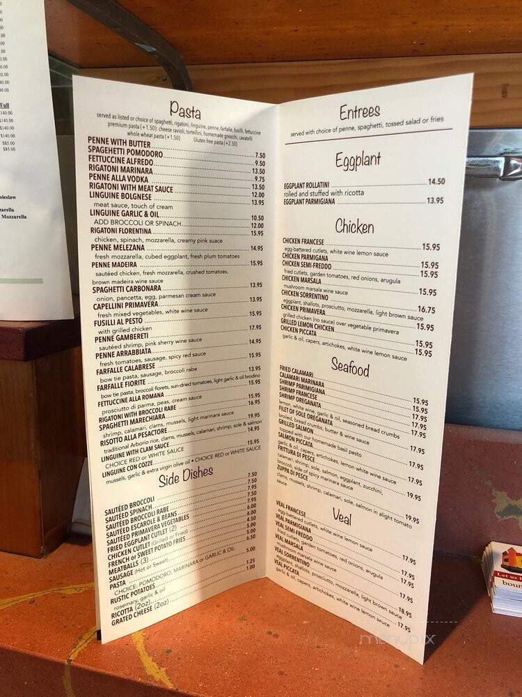Rustica Brick Oven Cafe - Garden City, NY menu_pic