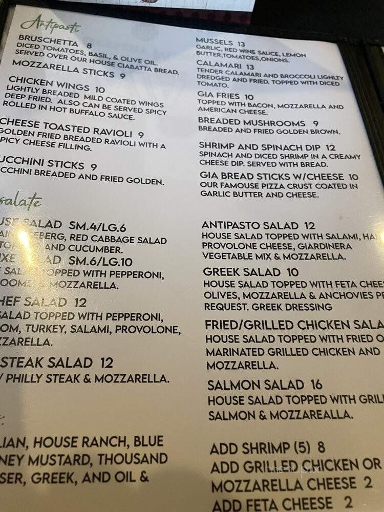 Sal's Italian Restaurant - Lake Monticello, VA