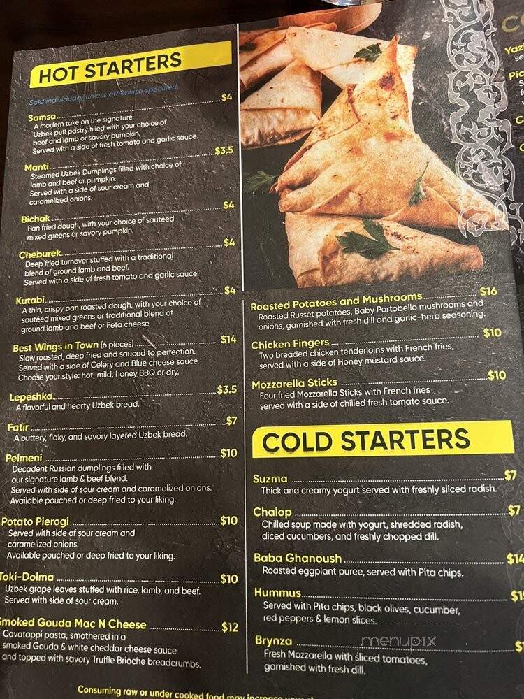 Samarkand Restaurant - Feasterville Trevose, PA menu_pic