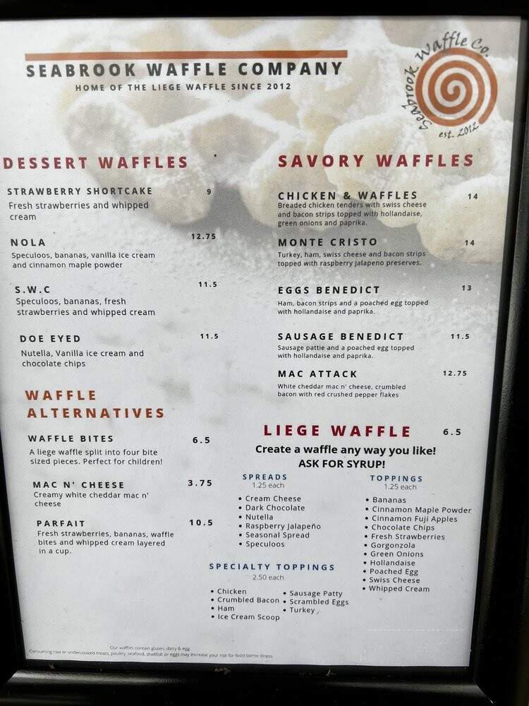 Seabrook Waffle Company - Seabrook, TX