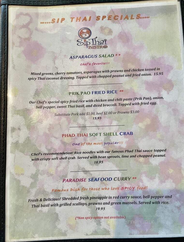 Sip Thai Bistro - Redmond, WA