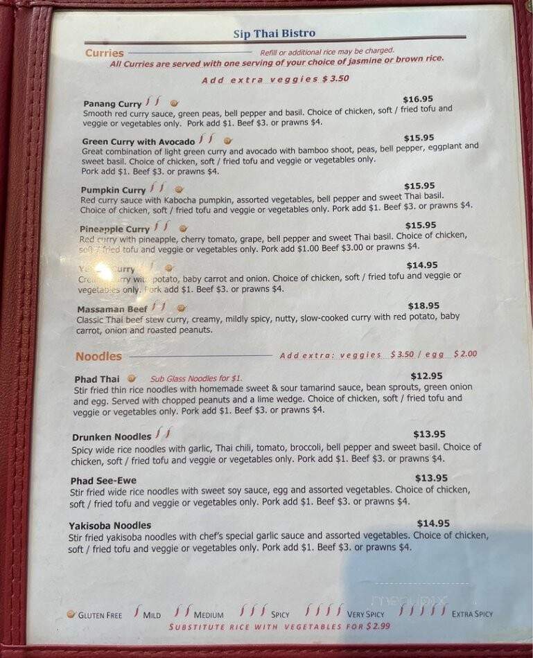 Sip Thai Bistro - Redmond, WA