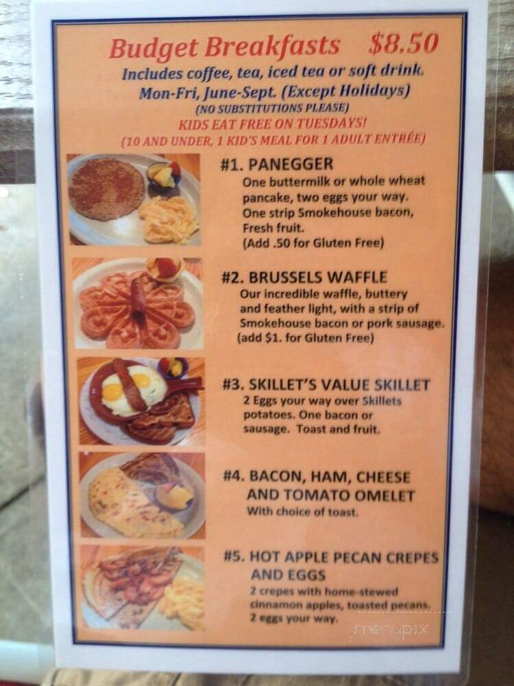 Skillets - Naples, FL menu_pic