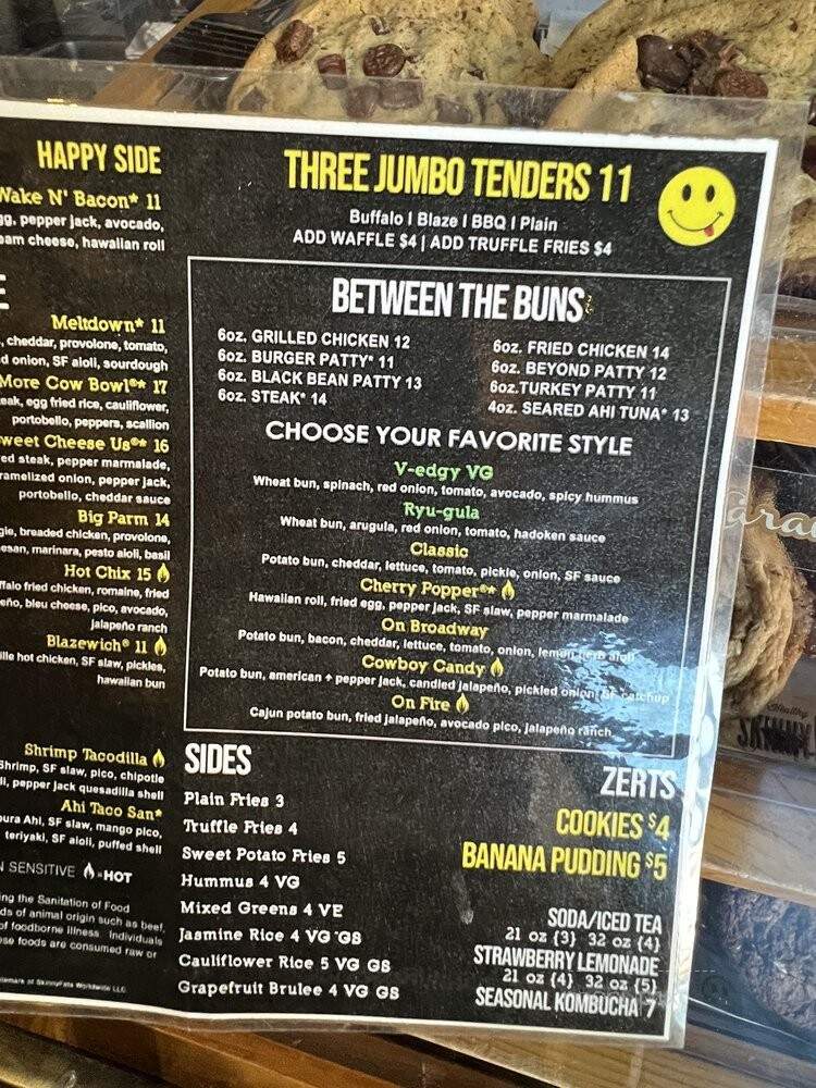 SkinnyFATS - Las Vegas, NV menu_pic