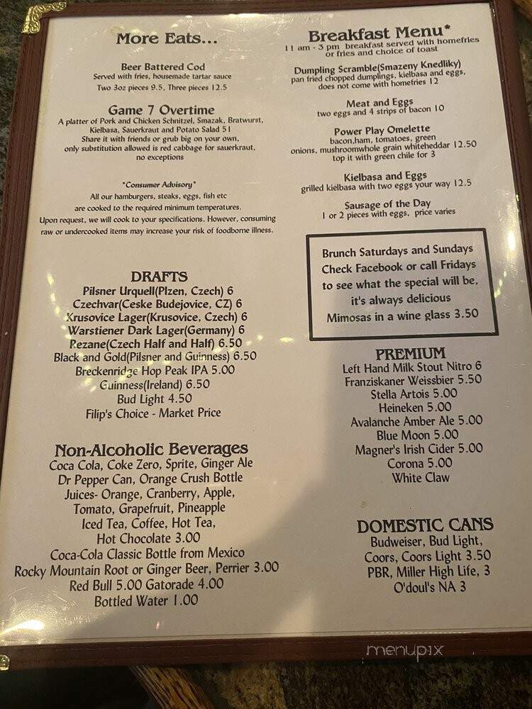 Sobo 151 - Denver, CO menu_pic