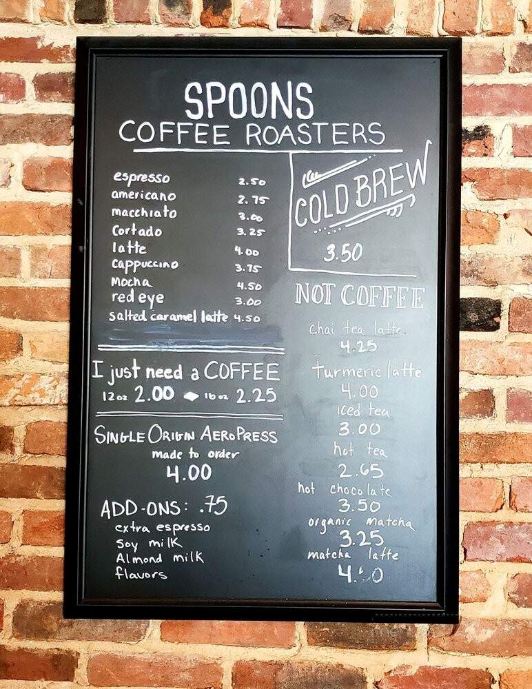 Spoons Cafe - Baltimore, MD menu_pic