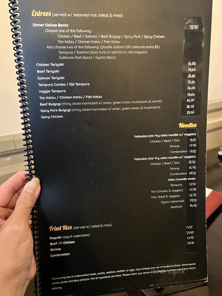 Sushi Castle - Castle Rock, CO menu_pic