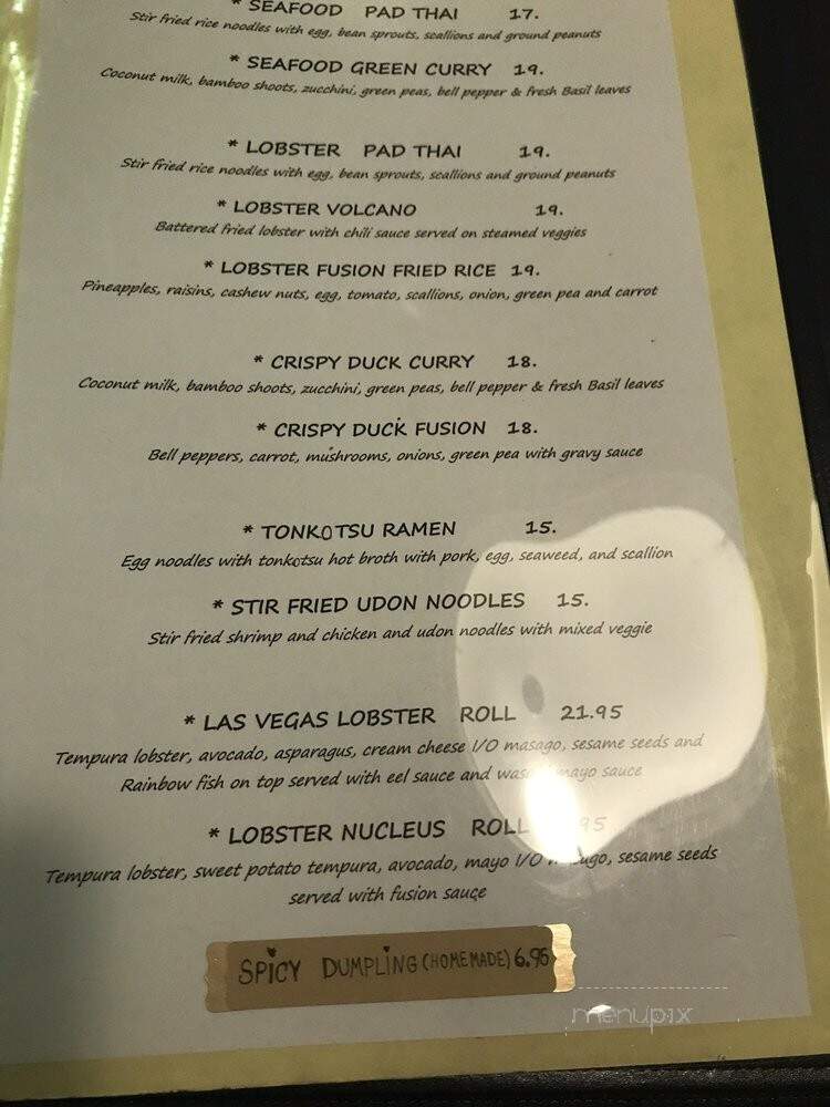 Sushi Thai Fusion - Delray Beach, FL menu_pic