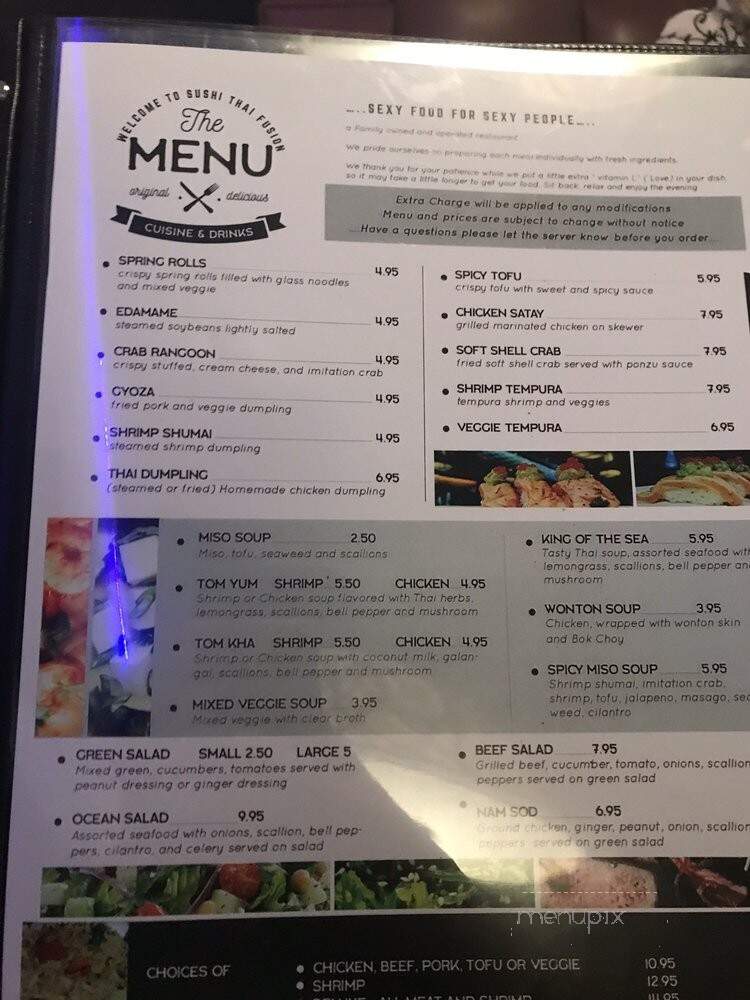 Sushi Thai Fusion - Delray Beach, FL menu_pic