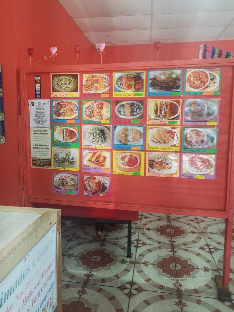 Taqueria El Rey - Dalton, GA menu_pic