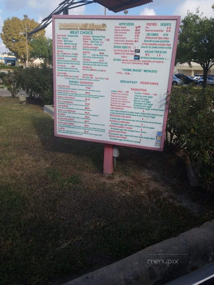Taqueria Mi Tierra - Cypress, TX menu_pic