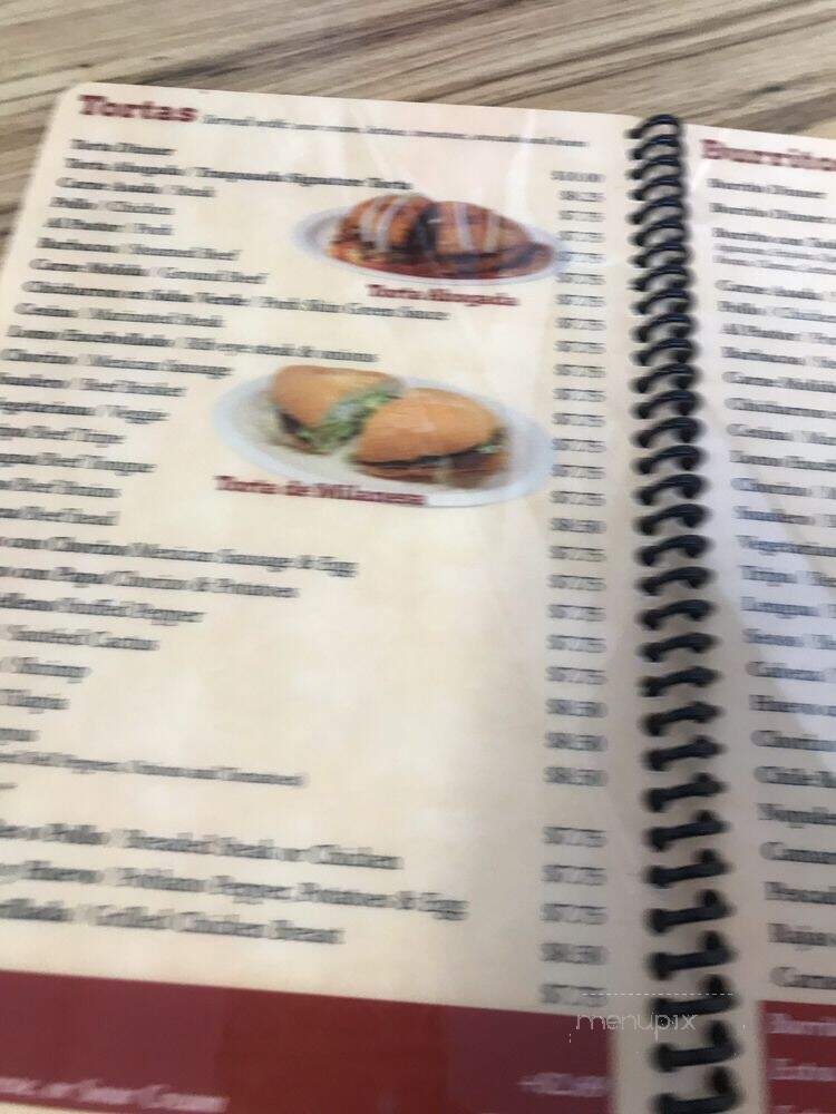 Taqueria Traspasada - Chicago, IL menu_pic