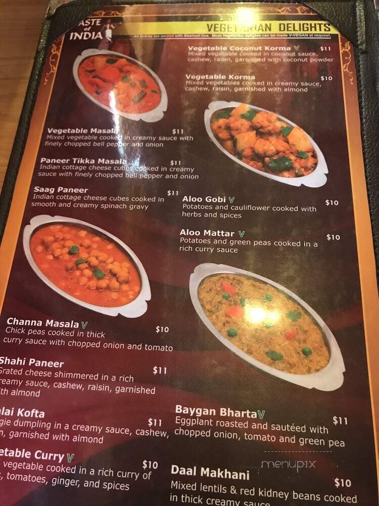 Taste of India Bountiful - Bountiful, UT menu_pic