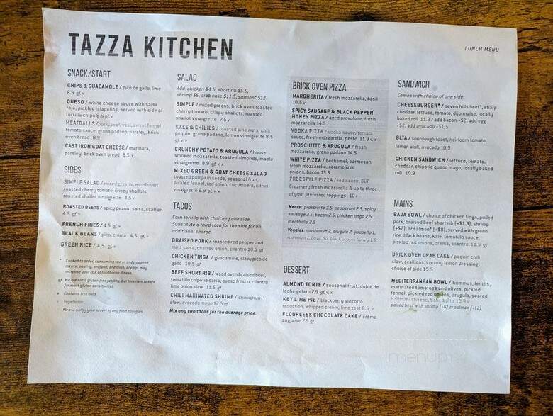 Tazza Kitchen - Raleigh, NC
