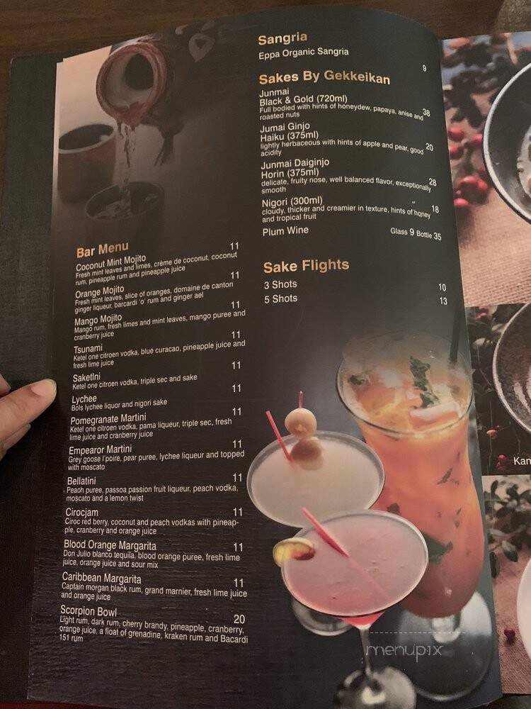 Ten Asian Bistro - Trumbull, CT menu_pic