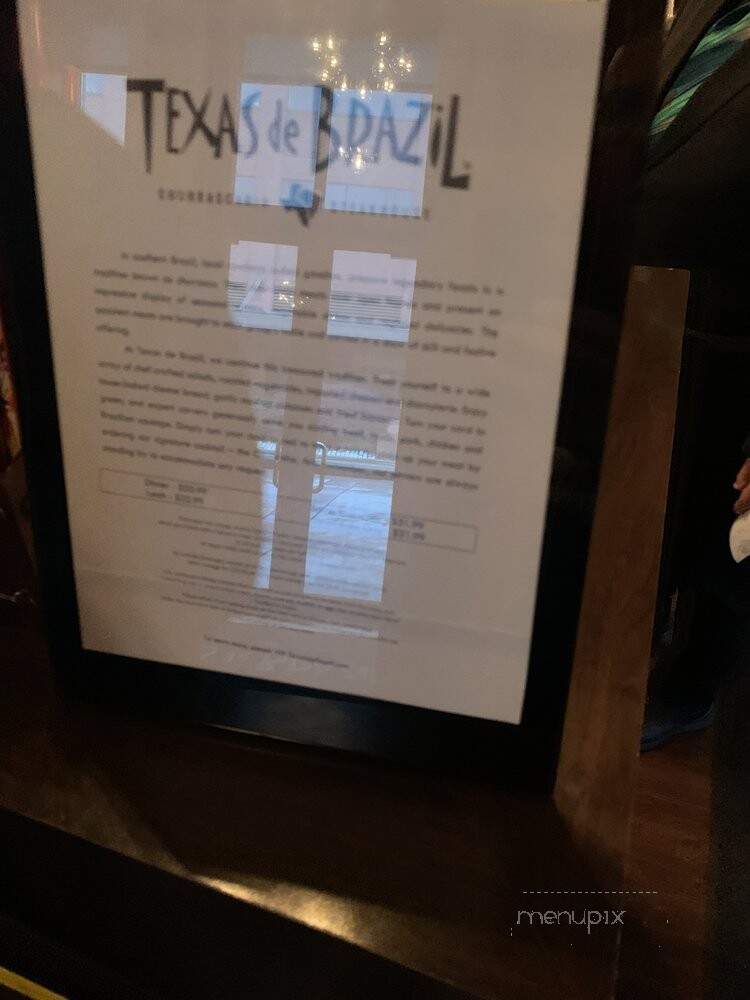 Texas de Brazil - Pittsburgh, PA menu_pic