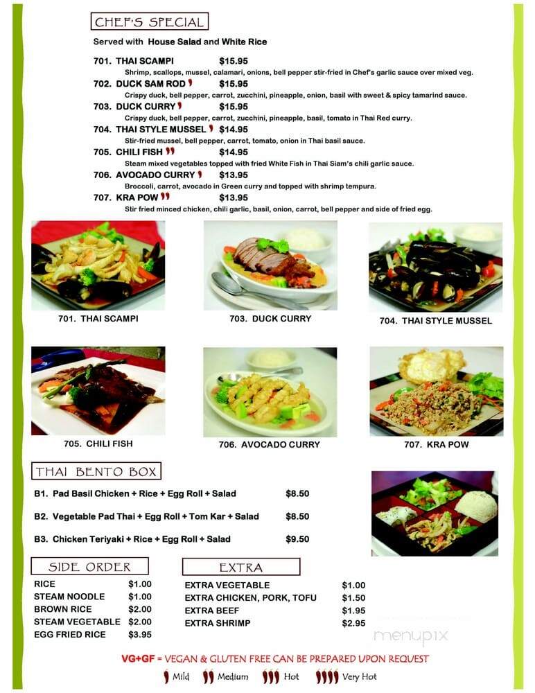 Thai Garden - Tupelo, MS menu_pic
