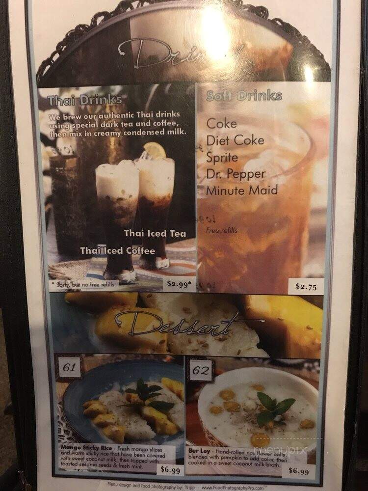 Thai Rod Dee - Layton, UT menu_pic