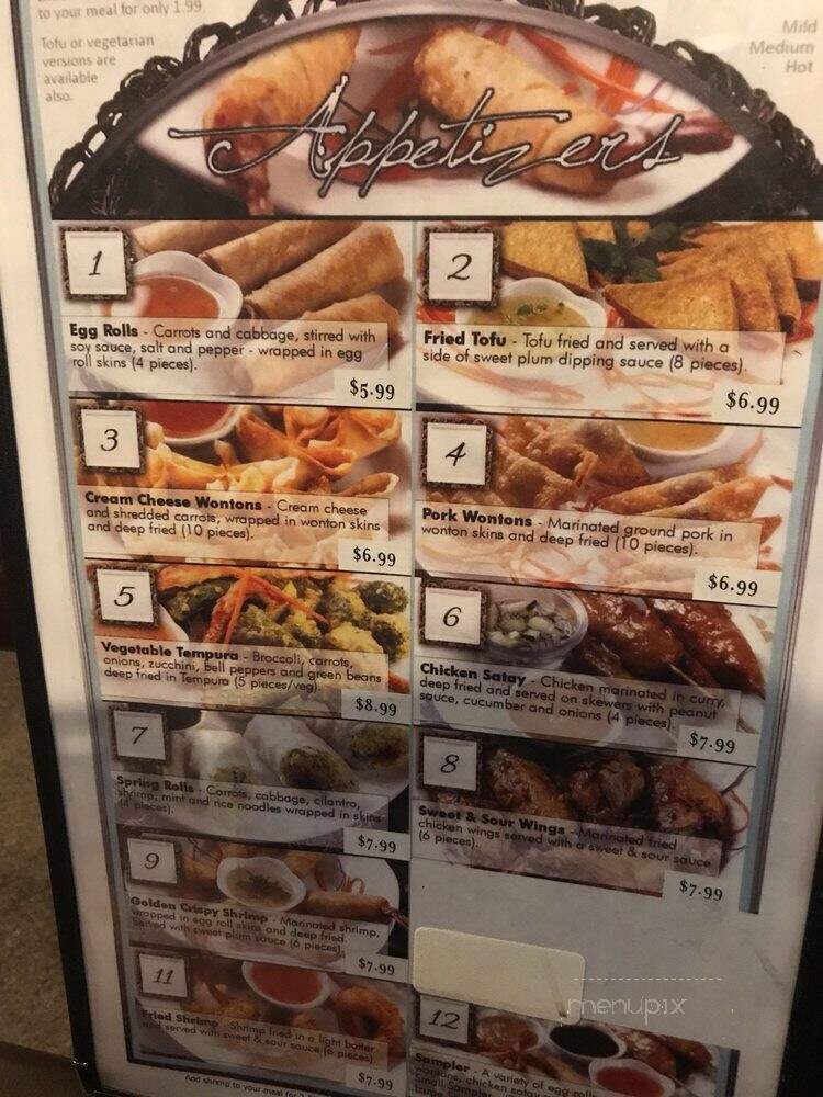 Thai Rod Dee - Layton, UT menu_pic