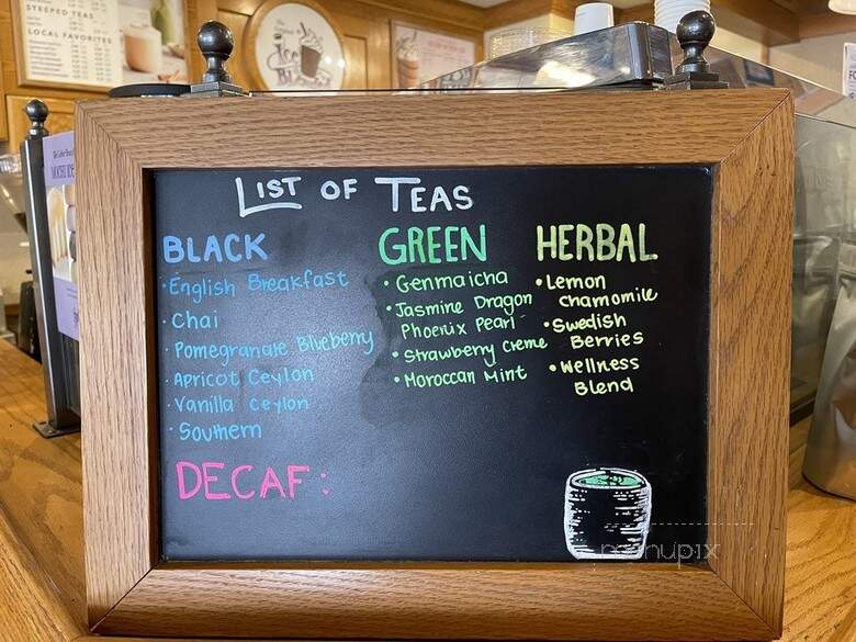 The Coffee Bean and Tea Leaf - Honolulu, HI menu_pic