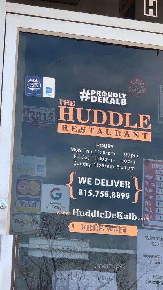 The Huddle Restaurant - Dekalb, IL