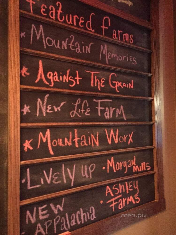 The New Public House & Hotel - Blowing Rock, NC menu_pic