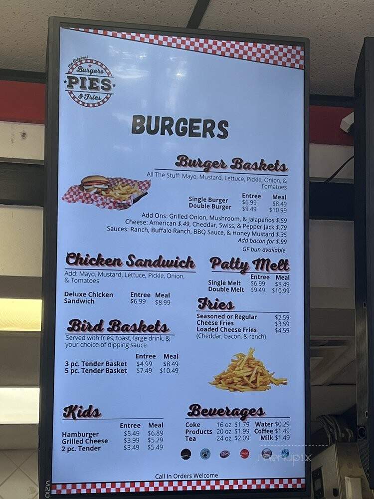 The Original Fried Pie Shop - Lufkin, TX menu_pic