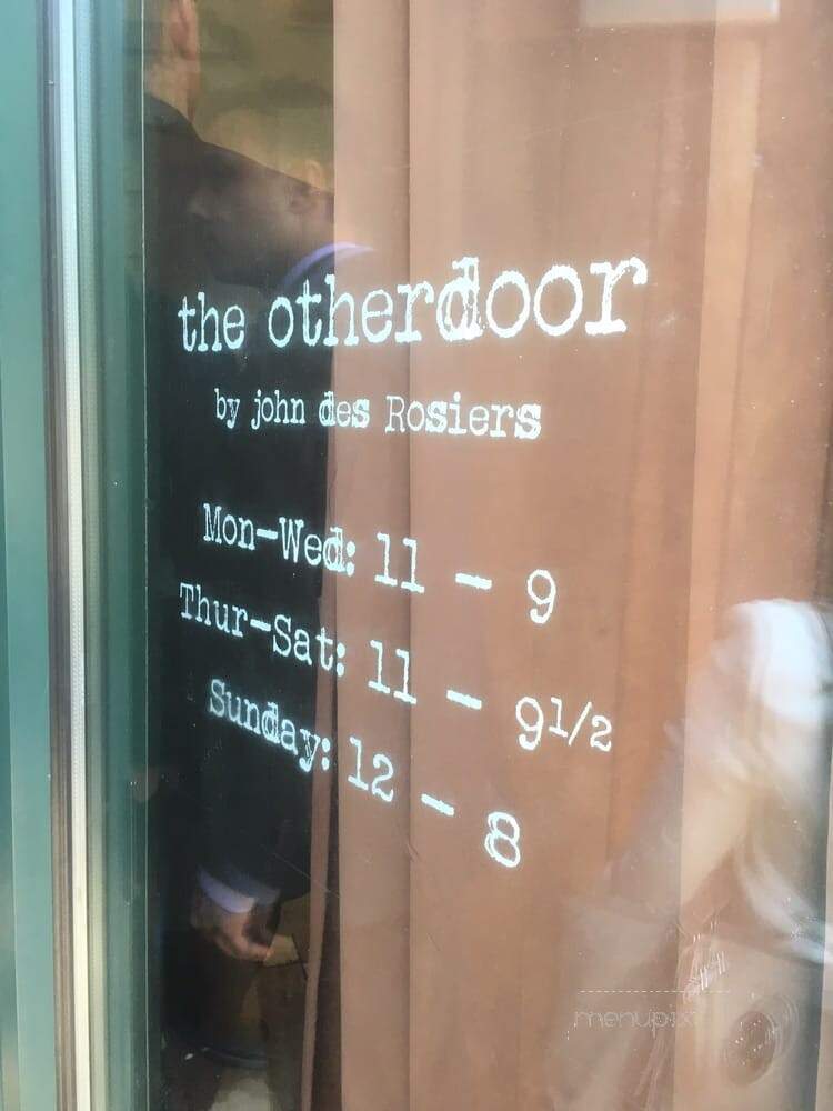 The Sidedoor - Lake Bluff, IL menu_pic