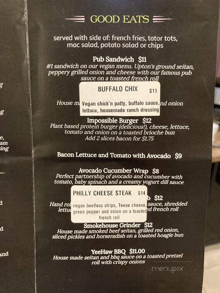 Tiger Lily Cafe - Chesterton, IN menu_pic