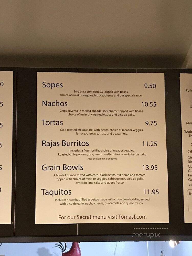 Toma Mexican Restaurant - San Francisco, CA