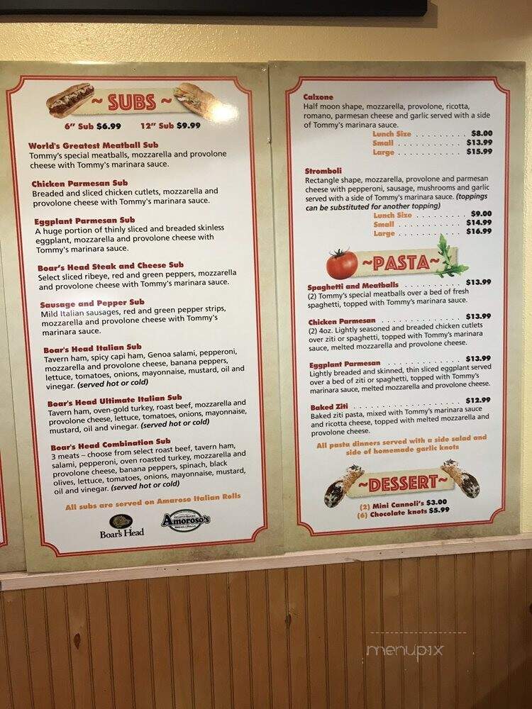 Tommys Beachside Pizza - Indian Harbor Beach, FL