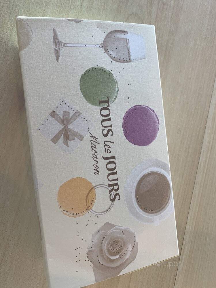 Tous Les Jours - Torrance, CA menu_pic