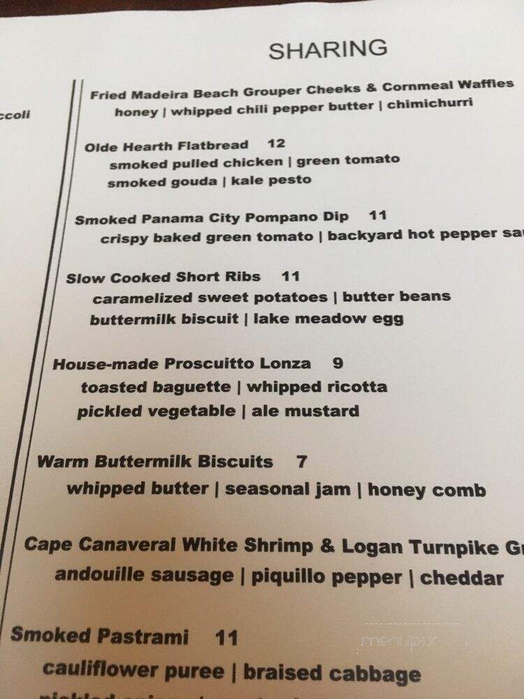 Tradewinds Restaurant - Orlando, FL menu_pic
