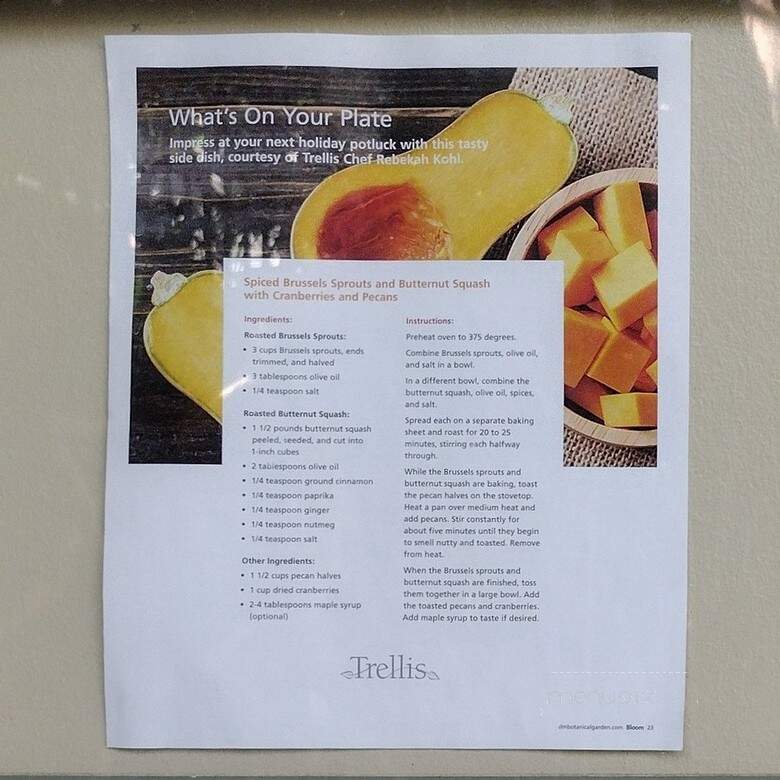 Trellis - Des Moines, IA menu_pic