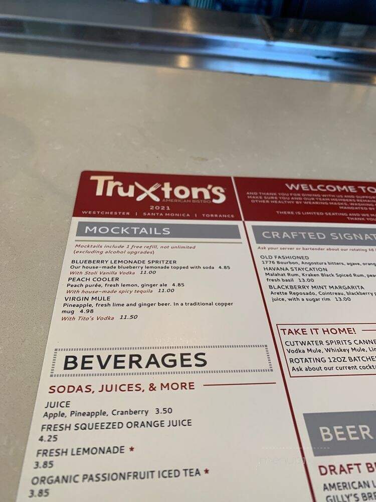 Truxton's American Bistro - Santa Monica, CA