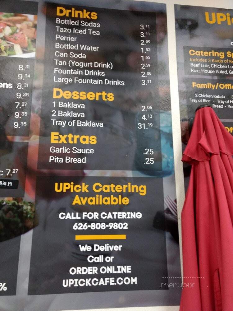 U Pick Cafe - Pasadena, CA