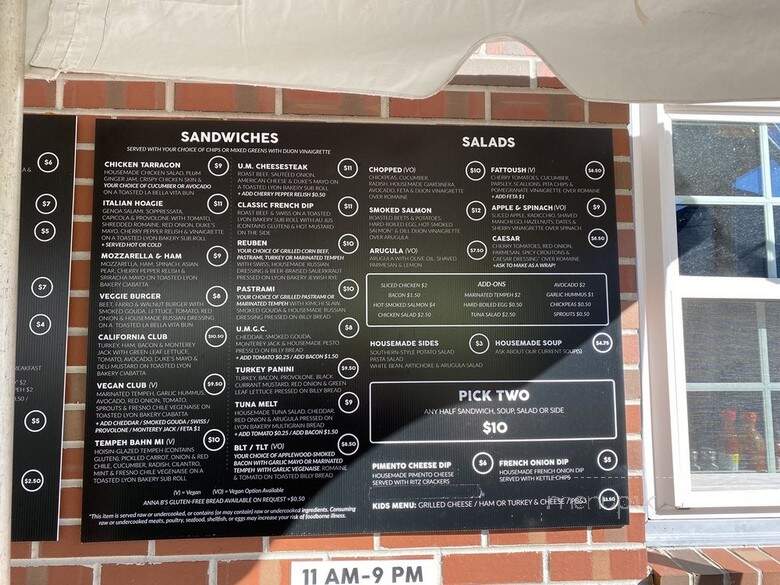 Union Market - Richmond, VA menu_pic