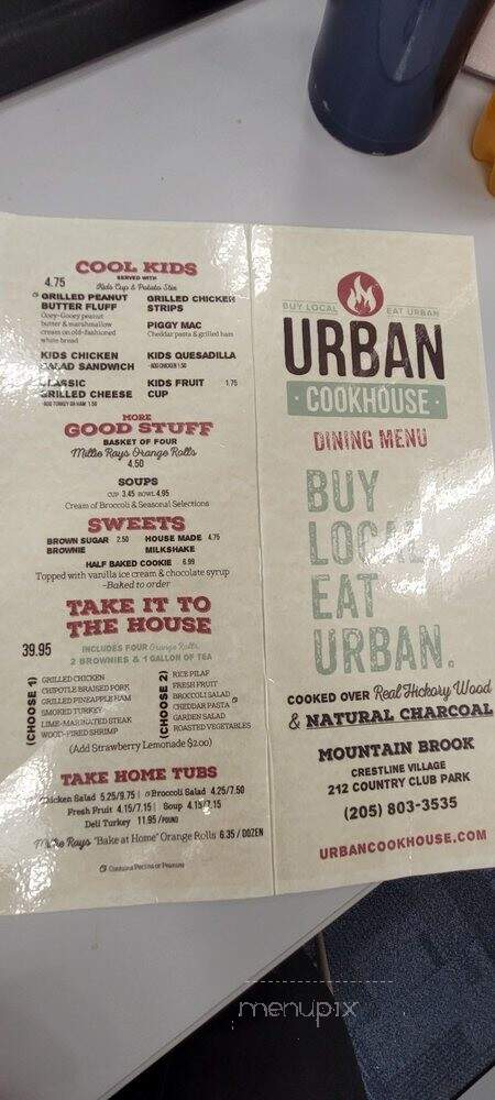 Urban Cookhouse - Birmingham, AL