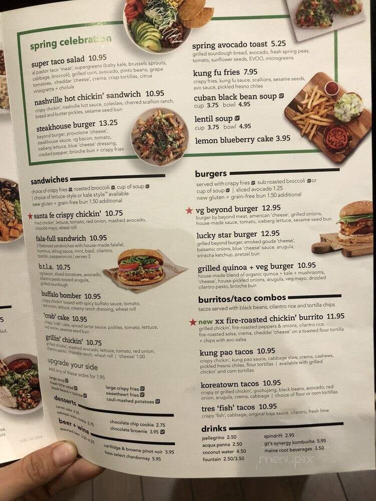 Veggie Grill - Westlake Village, CA menu_pic