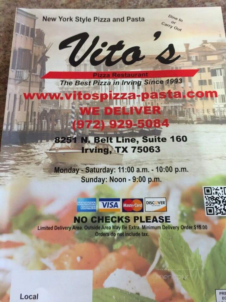 Vito's Pizza - Irving, TX