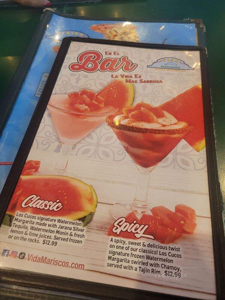 Vuela A La Vida Mariscos - Houston, TX menu_pic