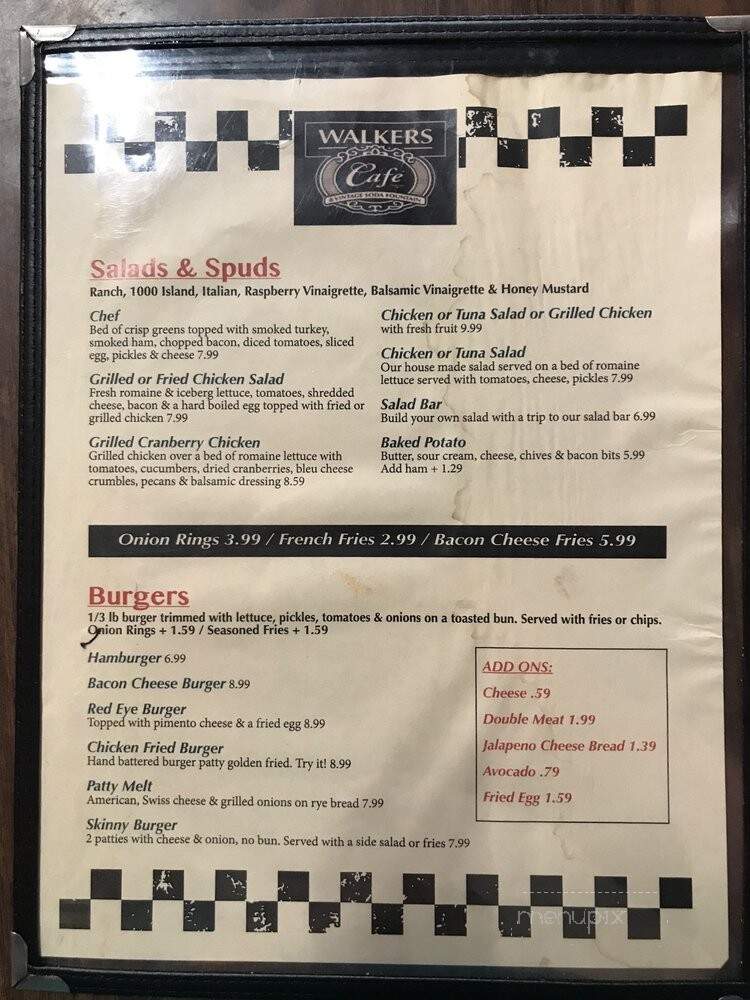Walkers cafe - Houston, TX